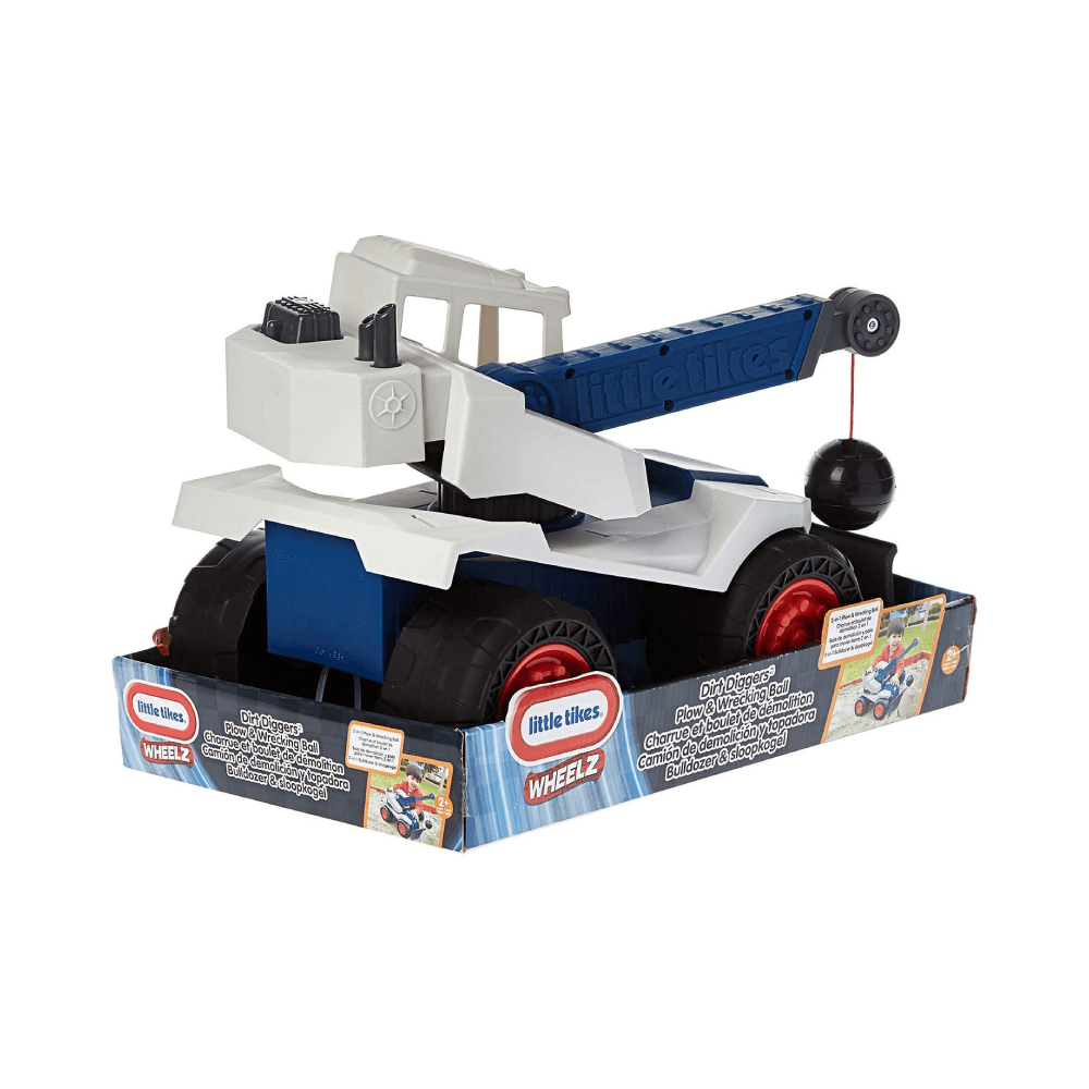 Little Tikes Dirt Digger Plow & Wrecking Ball