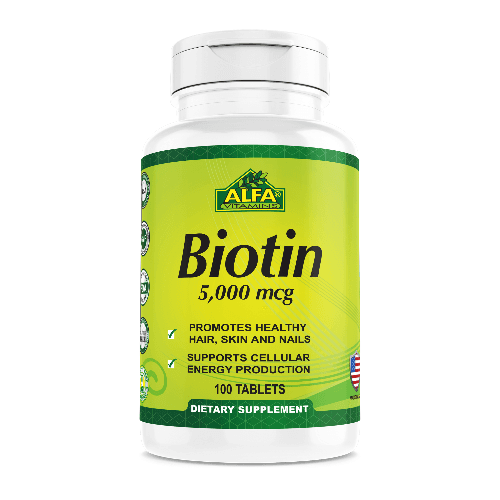 Alfa Biotin 5000 Mcg 100'S