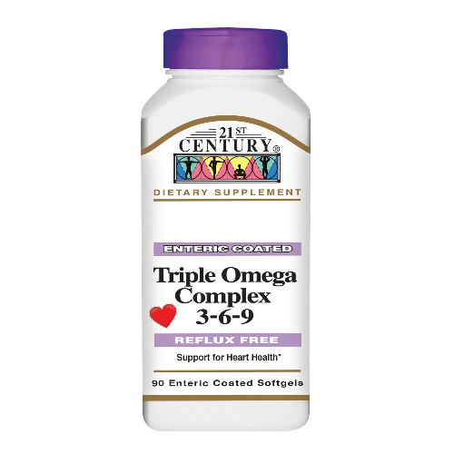 21St Century Triple Omega Complex 3-6-9 , 90 Capsules 00WD