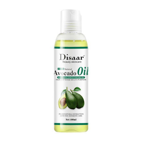 Disaar 100% Natural Avocado Oil Whitening & Moisturizing Oil For Face And Body 100Ml