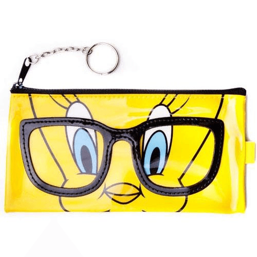 Looney Tunes Tweety Nerdy Look Yellow Girls Wallet