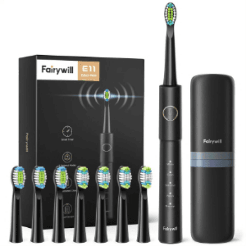 Fairywill E11 Electrical Toothbrush - Black