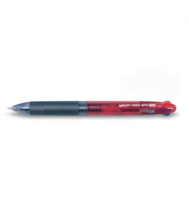 Pilot Feed -Gp4- 4X1 Colours Pen 1.0 Red