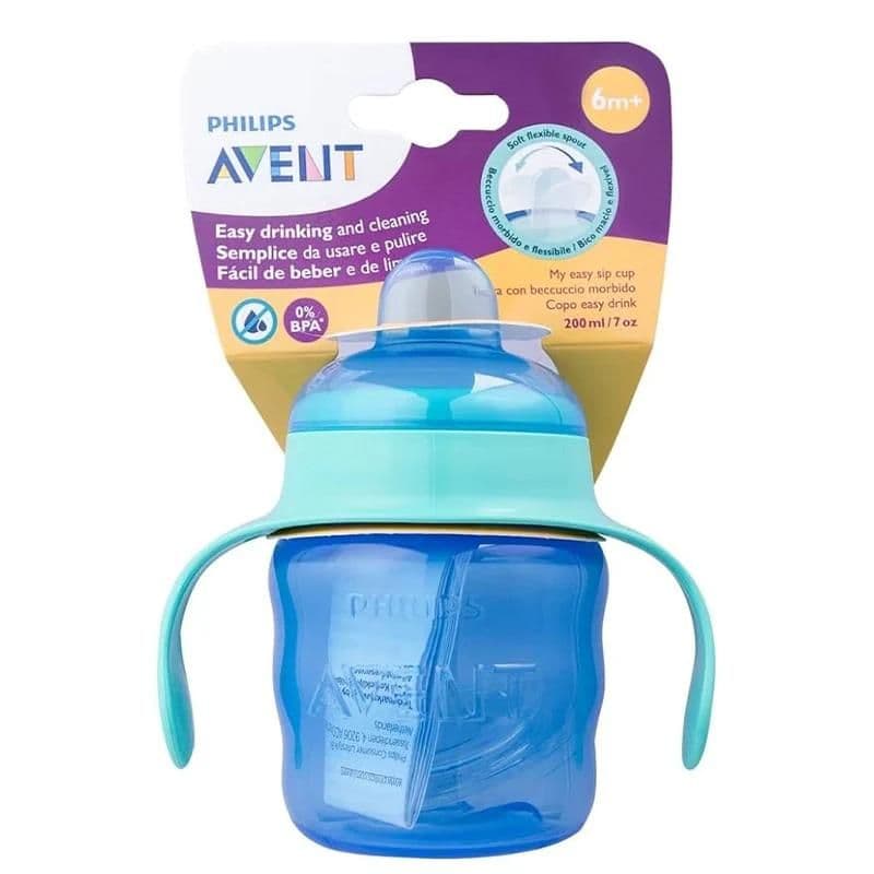Avent Spout Cup For Boy 6M+ 200 Ml Scf551/05