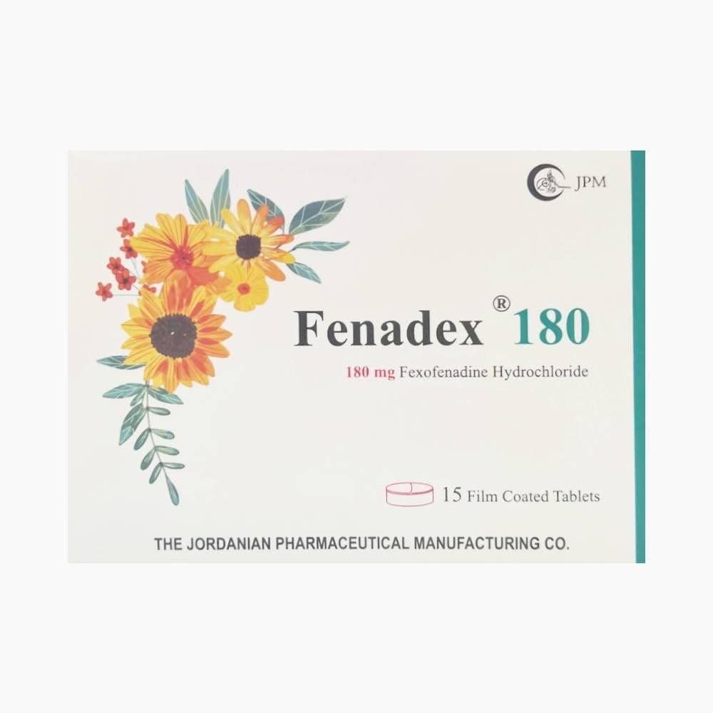 Fenadex 180 Mg 15 Tablets 05J9