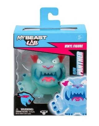 Mr beast Lab Vinyl Figure Glow Panther
