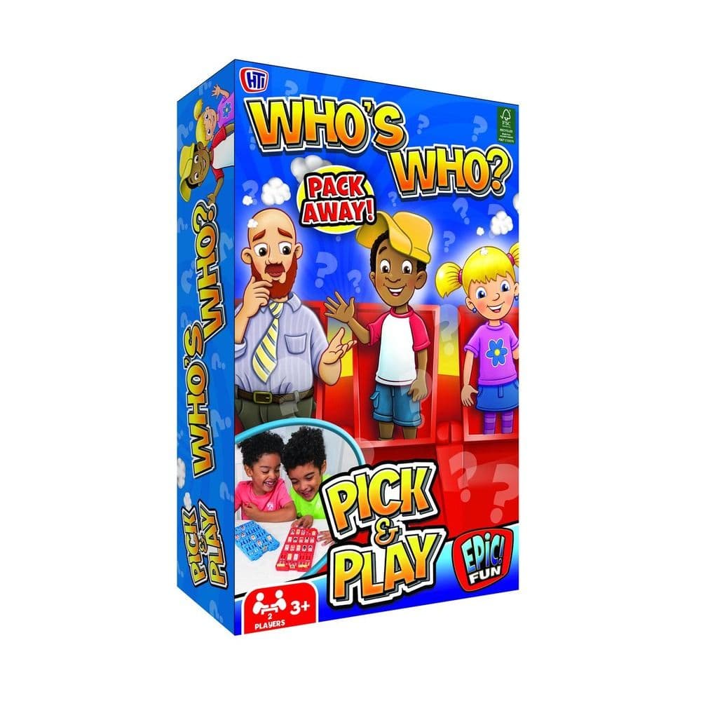 Epic Fun Who'S Who Pick & Play Game