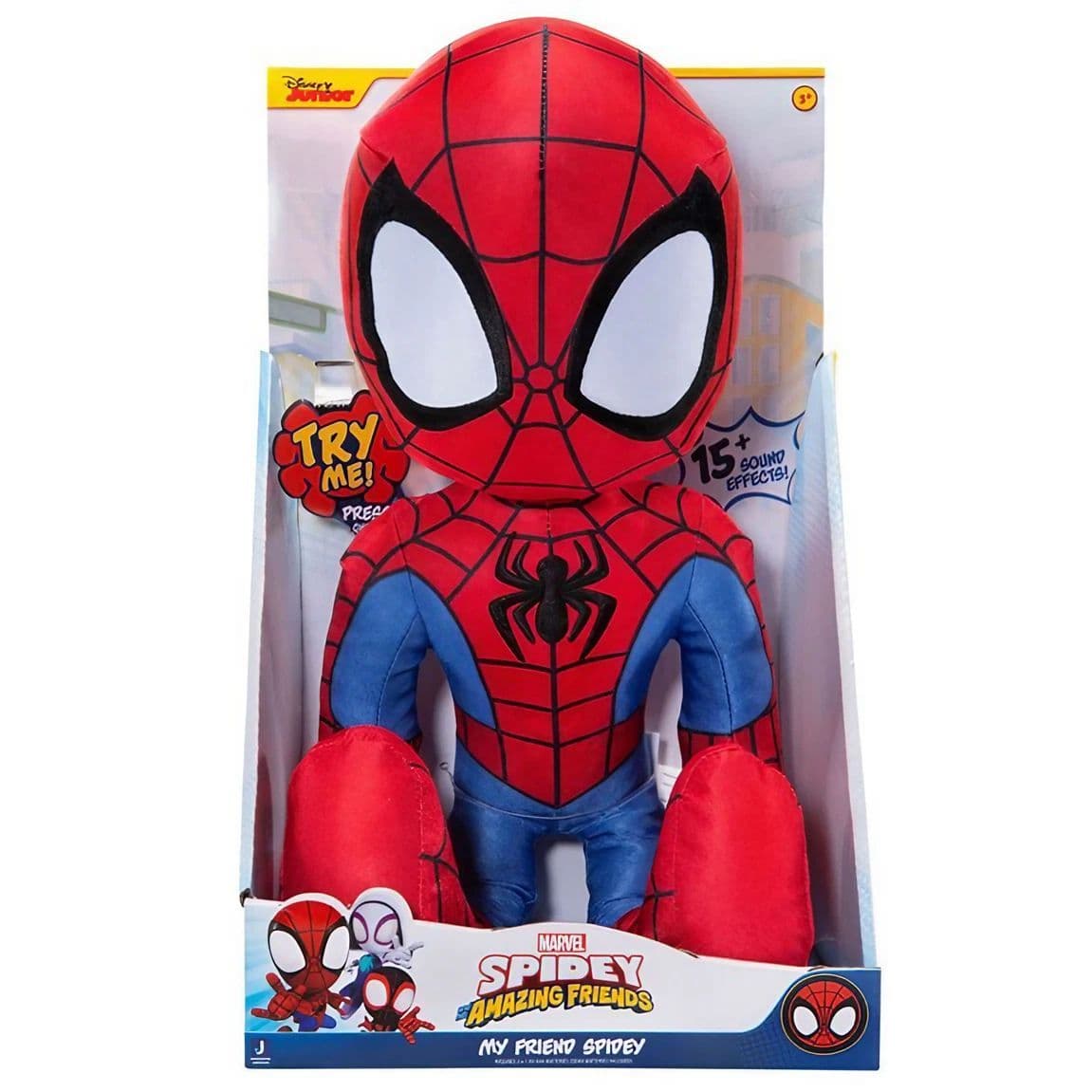Spidey And His Amazing Friends My Friend Spidey Talking Plush Toy (40 Cm)