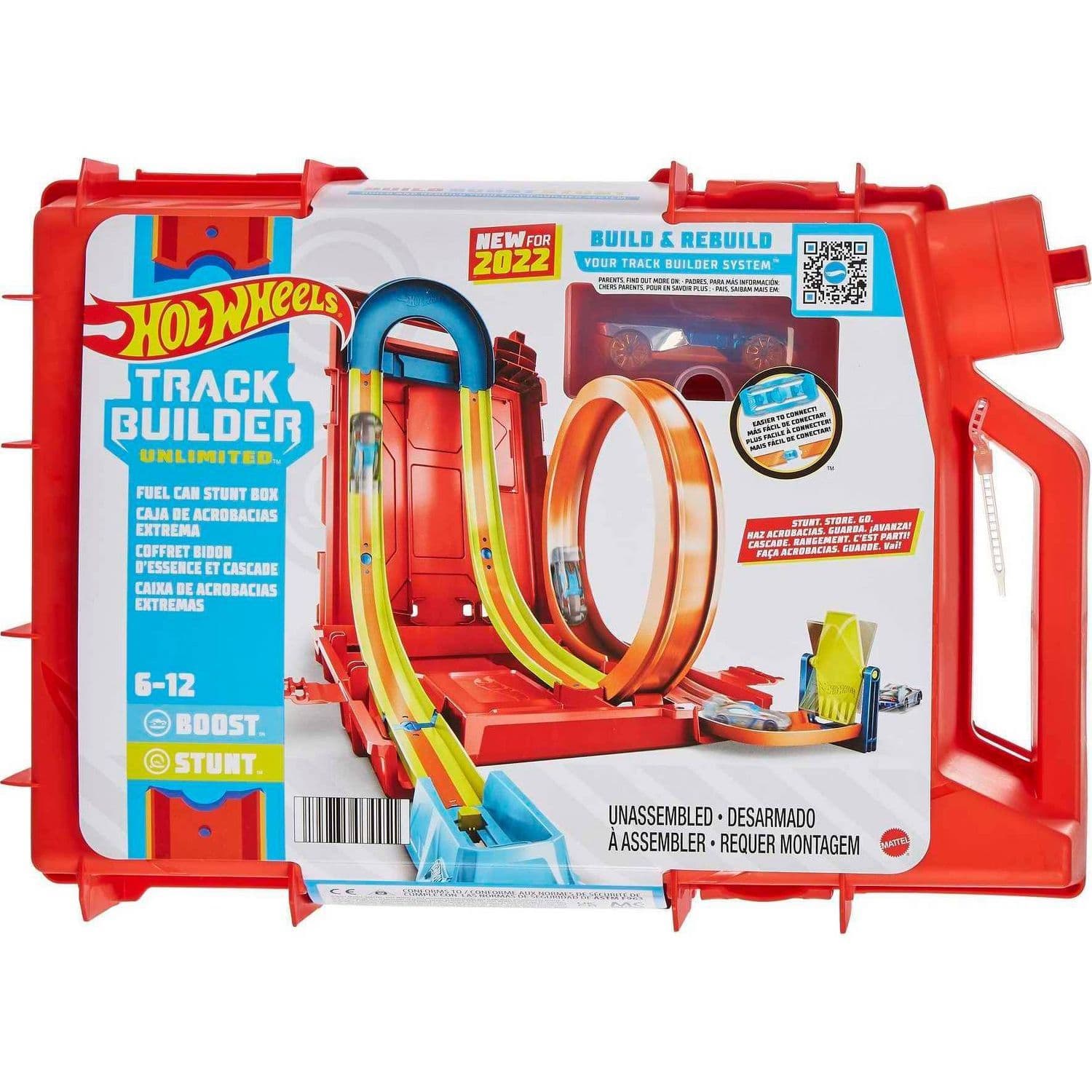 Hot Wheels Track Builder Unlimited Fuel Can Stunt Box