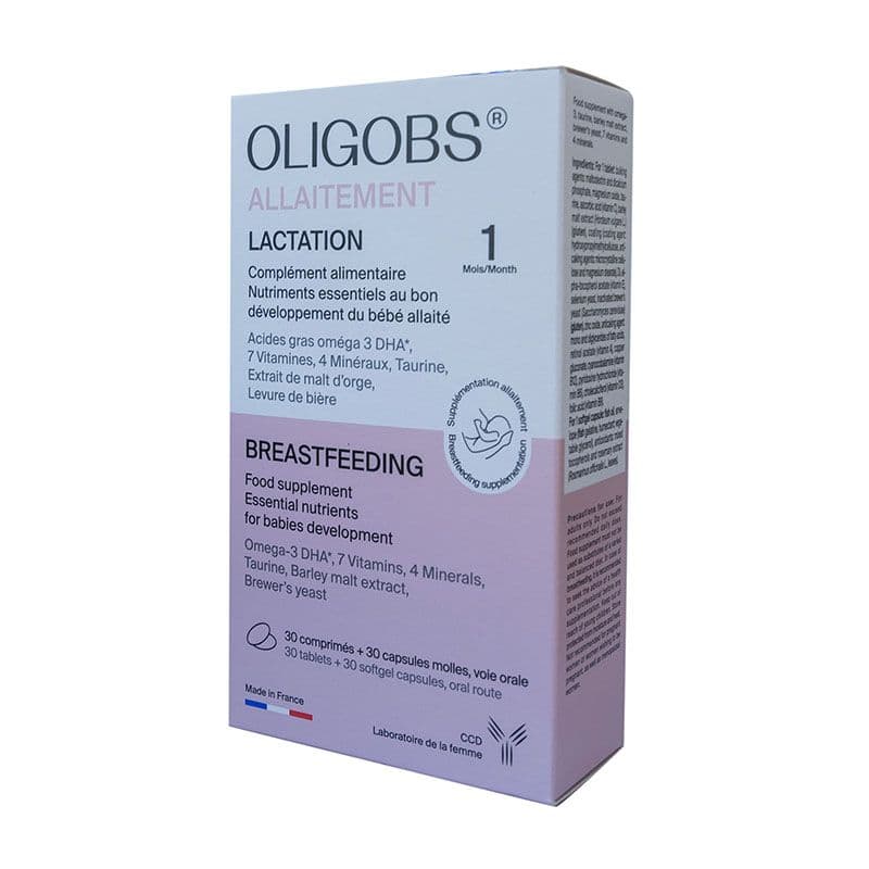 Oligobs Allaitement Breast Feeding Cap 30'S Tab 30'S