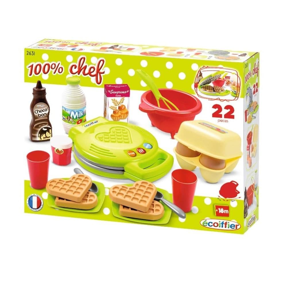 Ecoiffier Waffle Maker Set