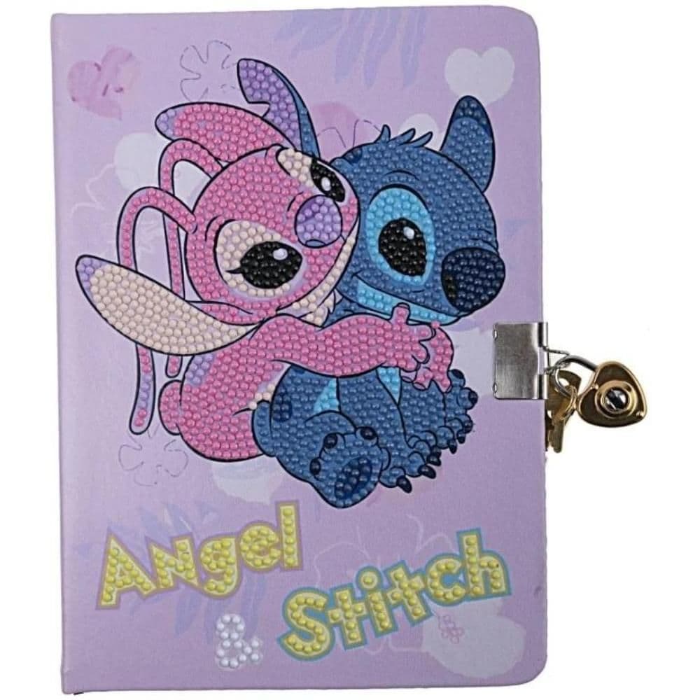 Crystal Art Buddy - Stitch & Angel Secret Diary