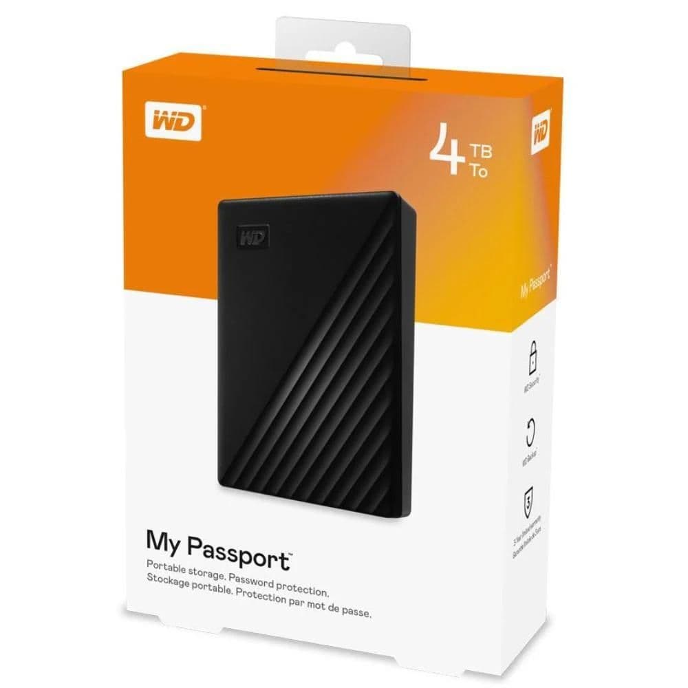 Wd My Passport 4Tb Usb 3.2 1St Gen External Hard Drive No.16335