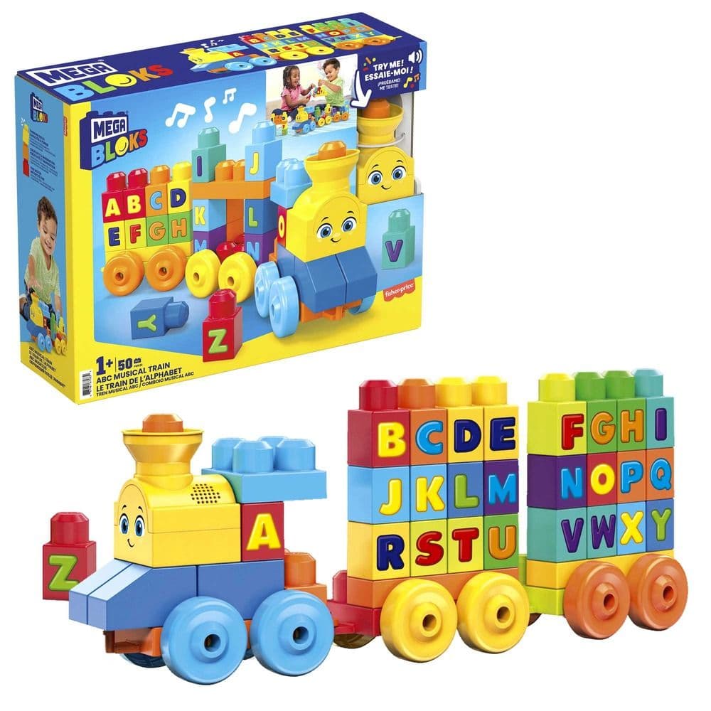 Mattel Mega Bloks Abc Musical Train
