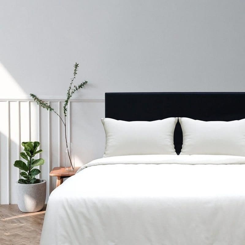 Silentnight Fitted Sheet Set, White - 400 Tc, 100X200 Cm