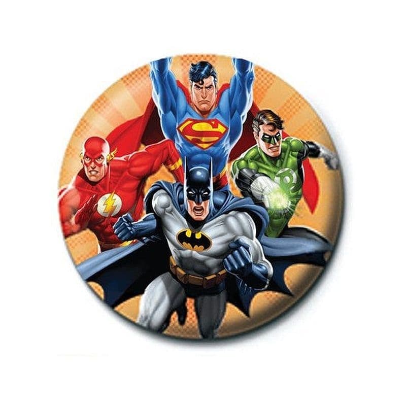 Justice League - Burst (Button Badge)