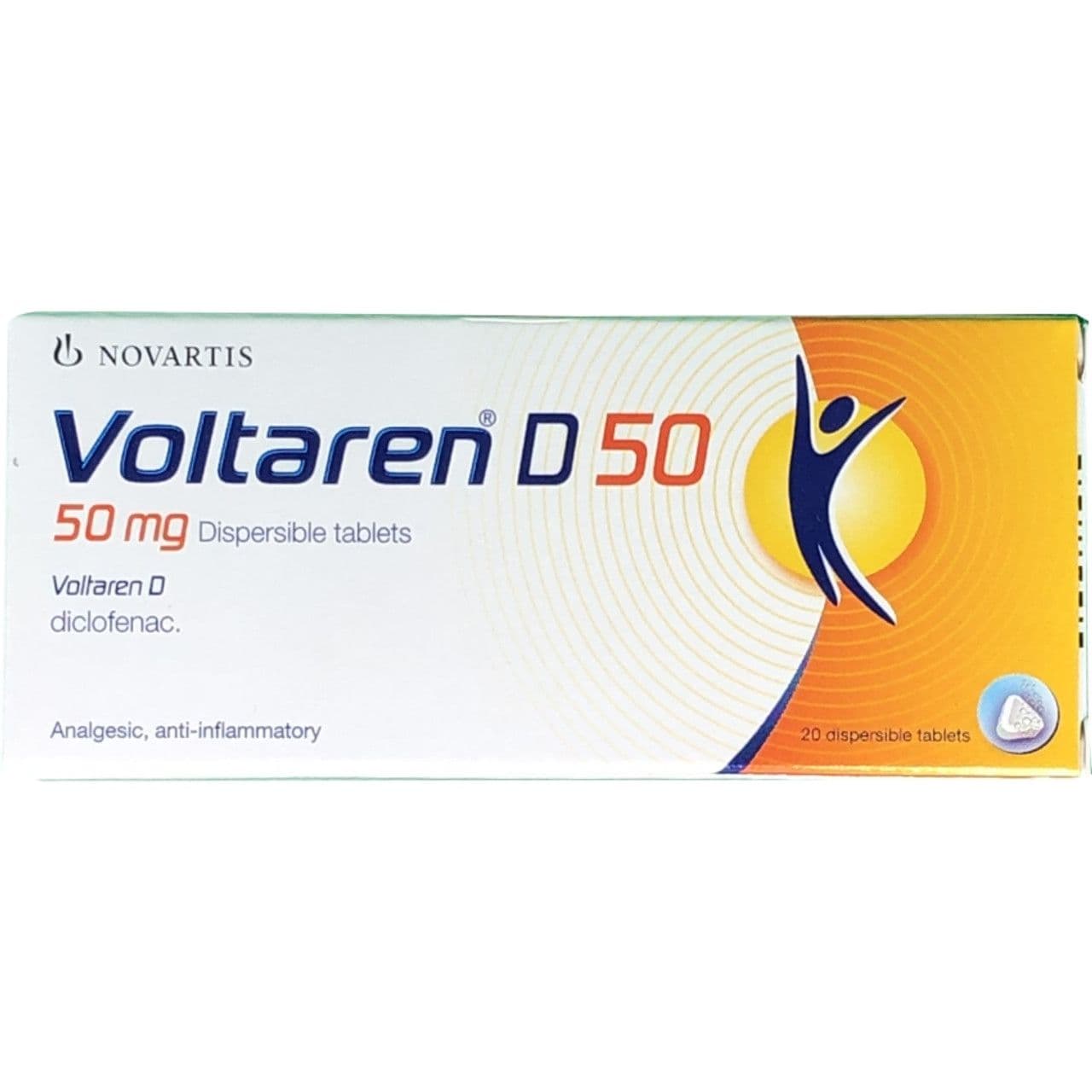 Voltaren D 50Mg 20 Tablets 00C2