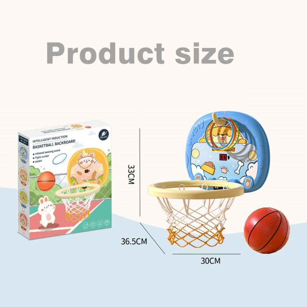 Tp Toys Upgraded 2 In 1 Basketball Backboard - Blue