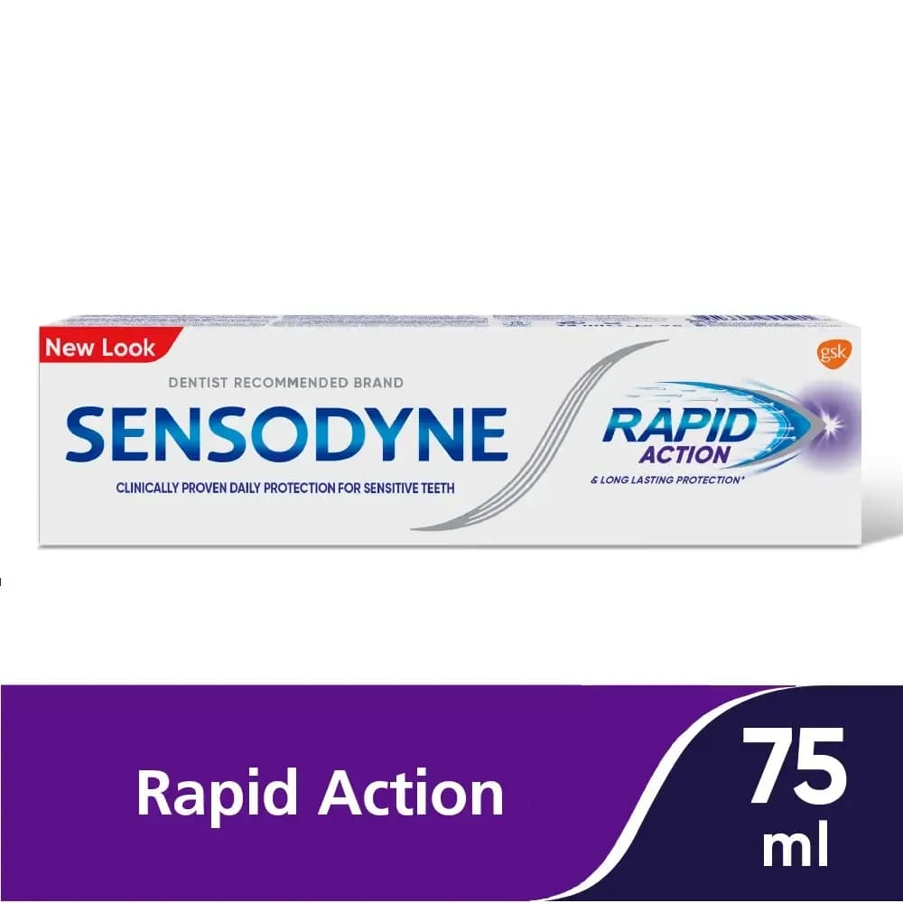 Sensodyne Rapid Action Toothpaste 75ml