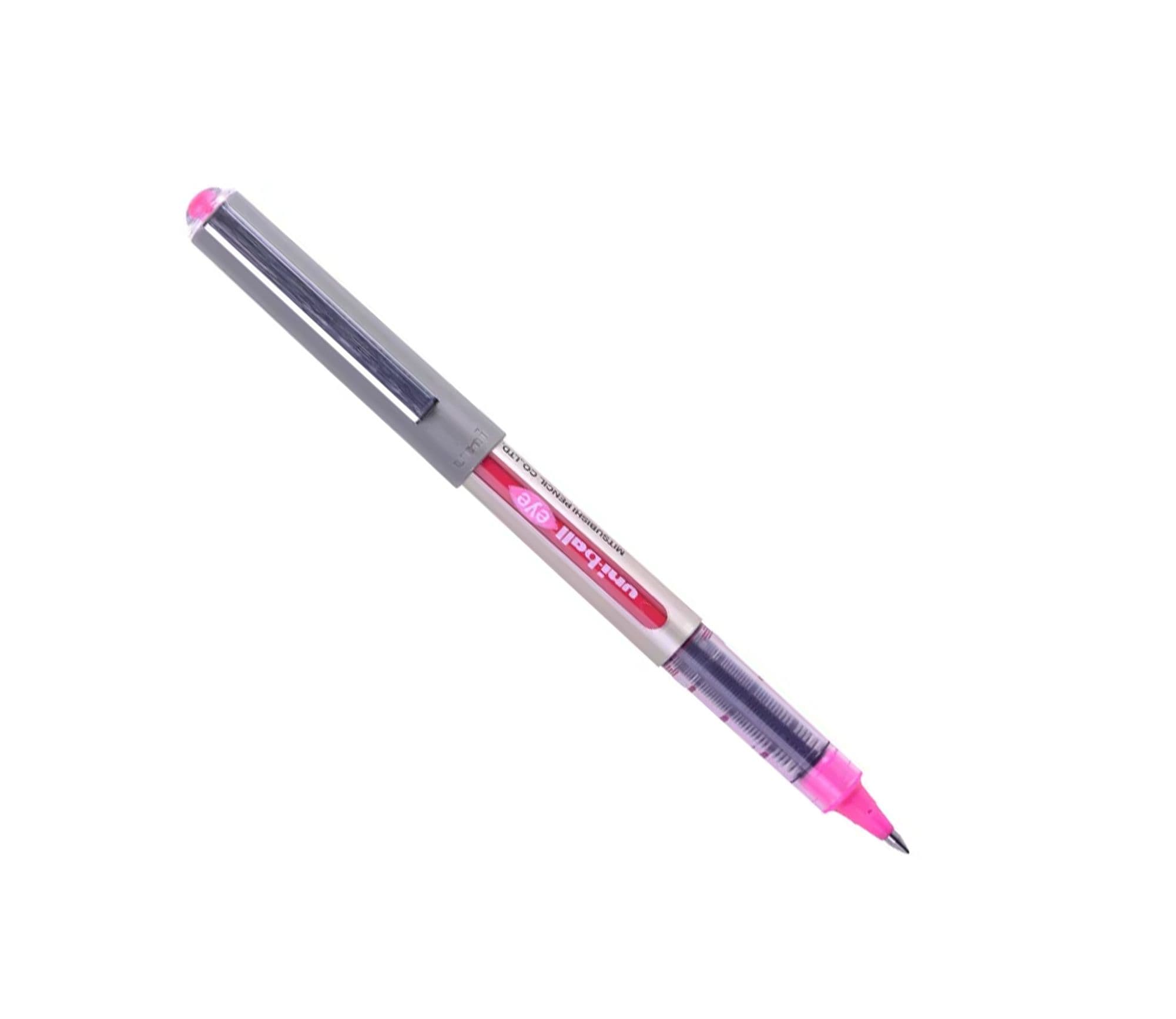 قلم حبر زهري Uni-Ball Eye Fine Roller