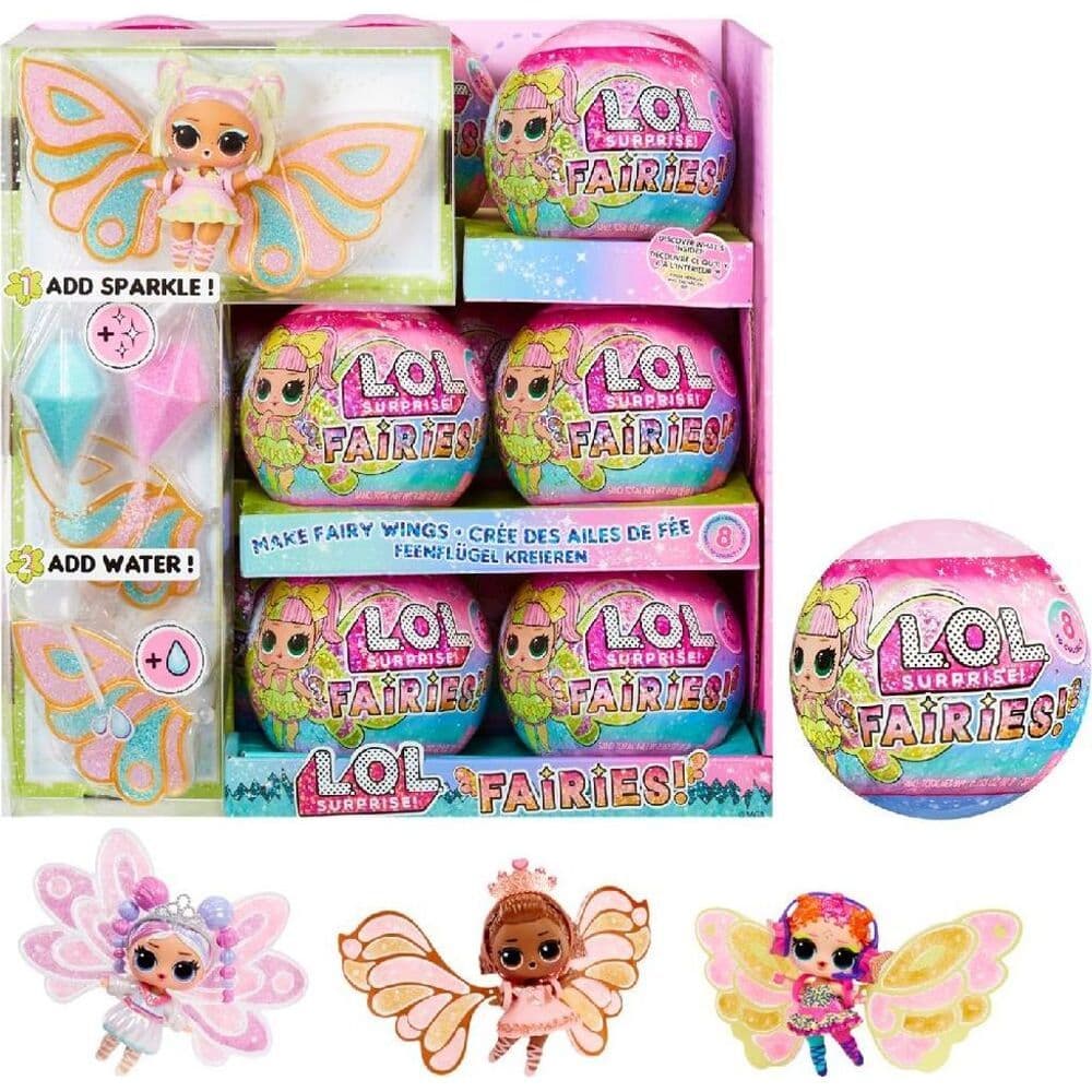 L.O.L Surprise! Fairies Tots Dolls (Assorted, 8 Pieces)