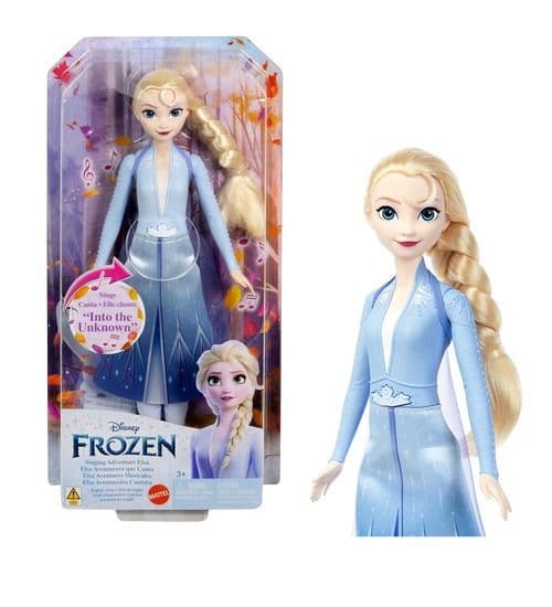 Mattel Disney Frozen Fashion Dolls Singing Doll Elsa "Into The Unknown" - English