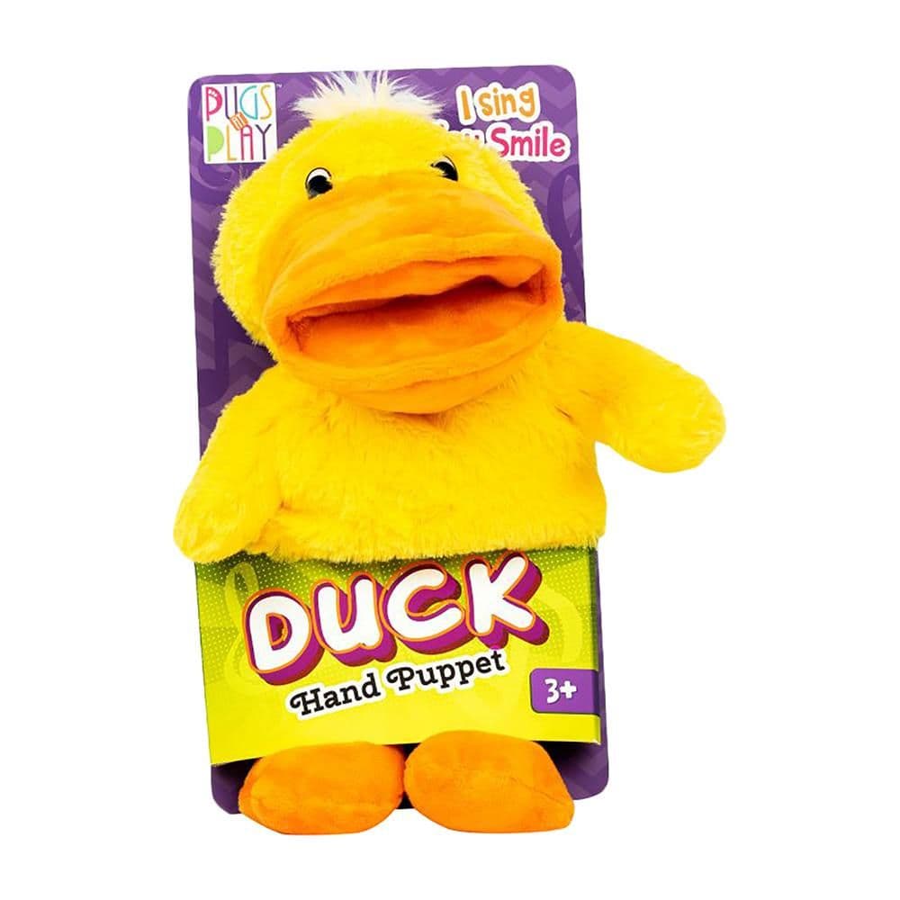 Pugs At Play Sing Smile Duck Hand Puppet
