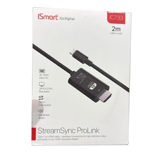 Ismart Stream Sync Pro Link 2M Cable Ic733 No.16283
