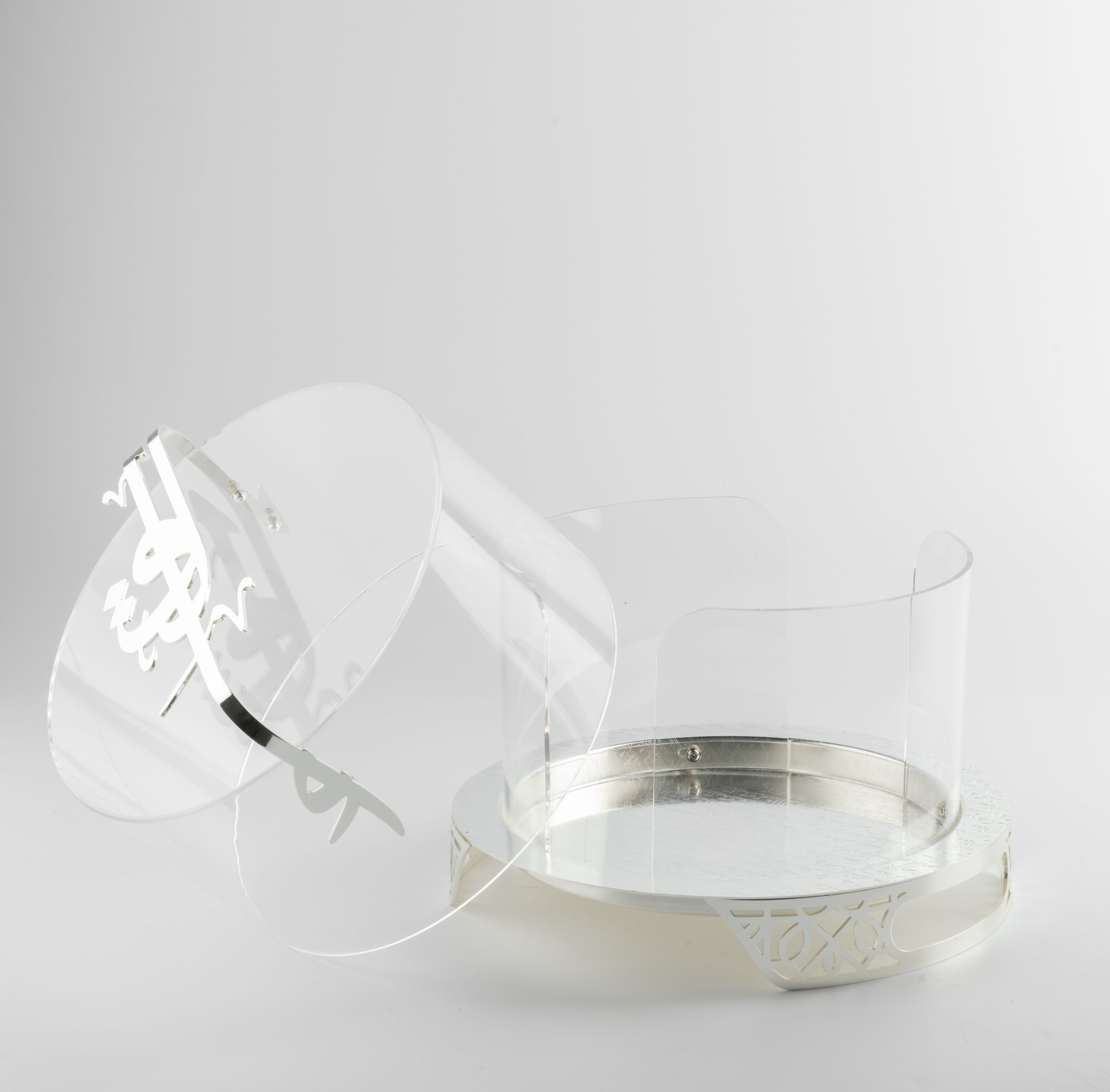 Plate Holder From Liqaa - Silver
