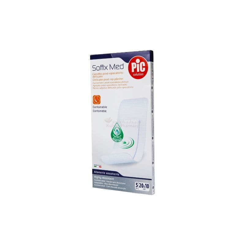 Pic Soffix Med 20 X 10 Cm Sterile Plaster  5 PC