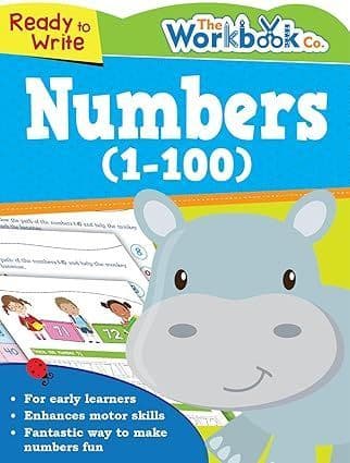 Numbers Ready To Write 1 To 100
