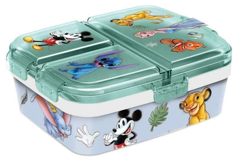 Stor Xl Multi Compartment Rectangular Sandwich Box Disney 100