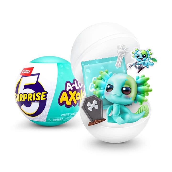 5 Surprise 5Se77623 Mini Brands A Lot A Axolotls Series 1 Mystery Pack
