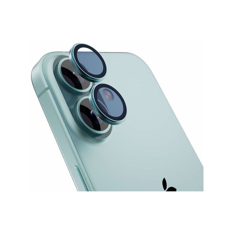 Mageasy Camera Lens Protector For Iphone 16 Plus Vista Blue