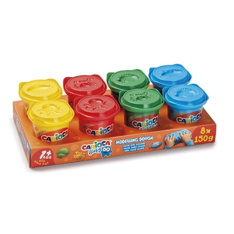 Carioca Modelling Dough Baby Do 150G 8Pcs