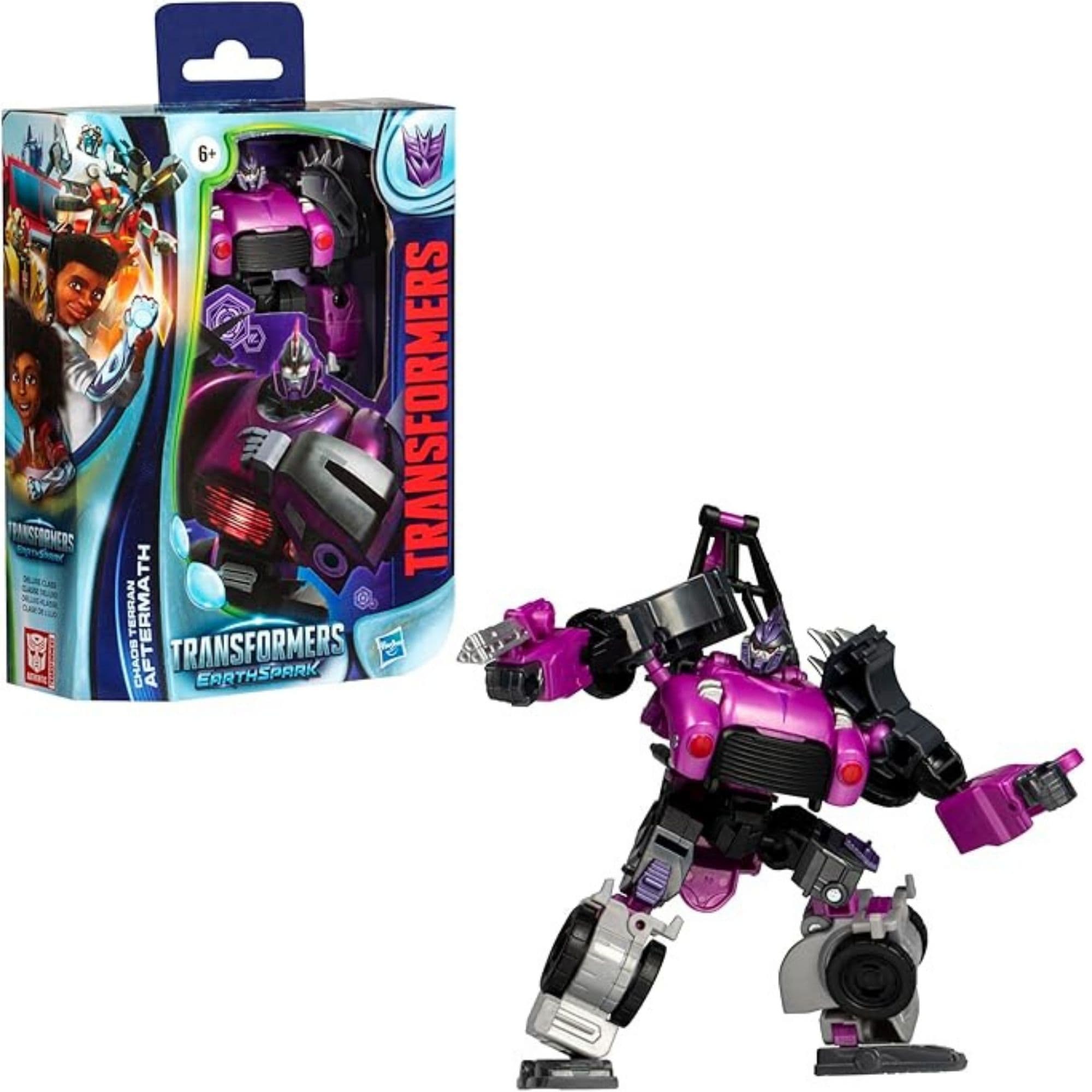 Transformers Earthspark Chaos Terran Aftermath Robot Action Figure (12.5 Cm)