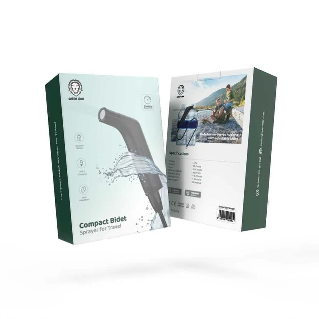 Green Lion Compact Bidet Sprayer For Travel 800Mah No.16263