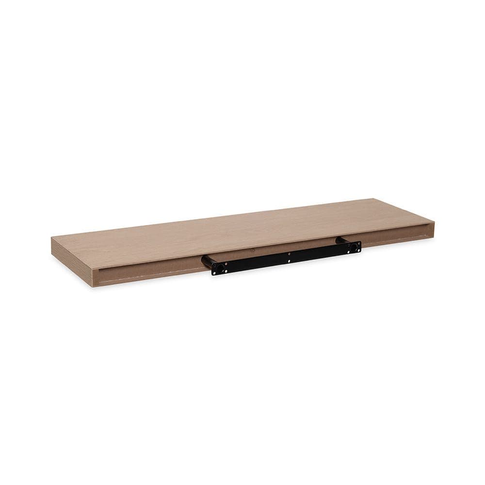 Regge Wall Shelf, Natural - 80X4 Cm (M Size, Single Unit)