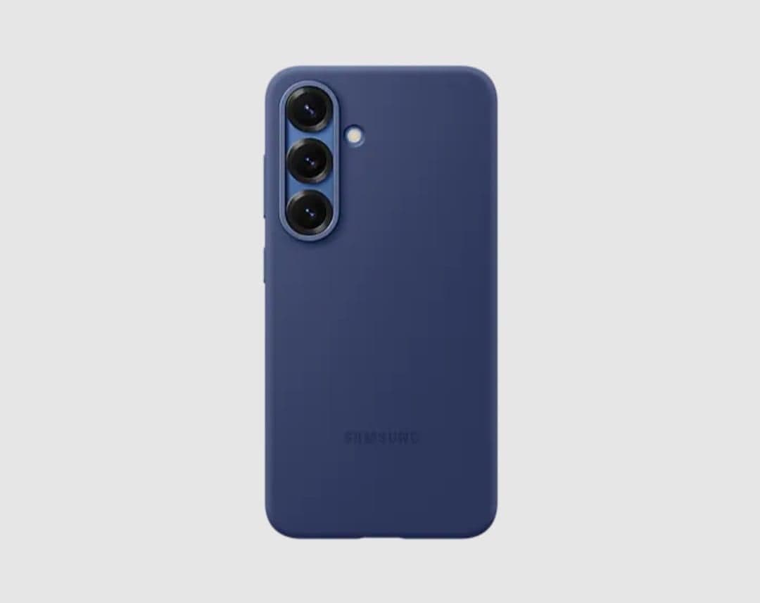 Samsung S25 Silicon Case - Dark Blue