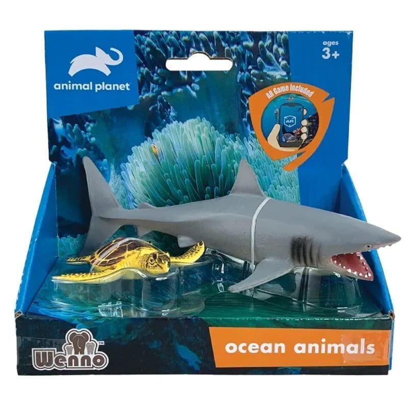Wenno Animal Planet Ocean Animals Shark And Turtle