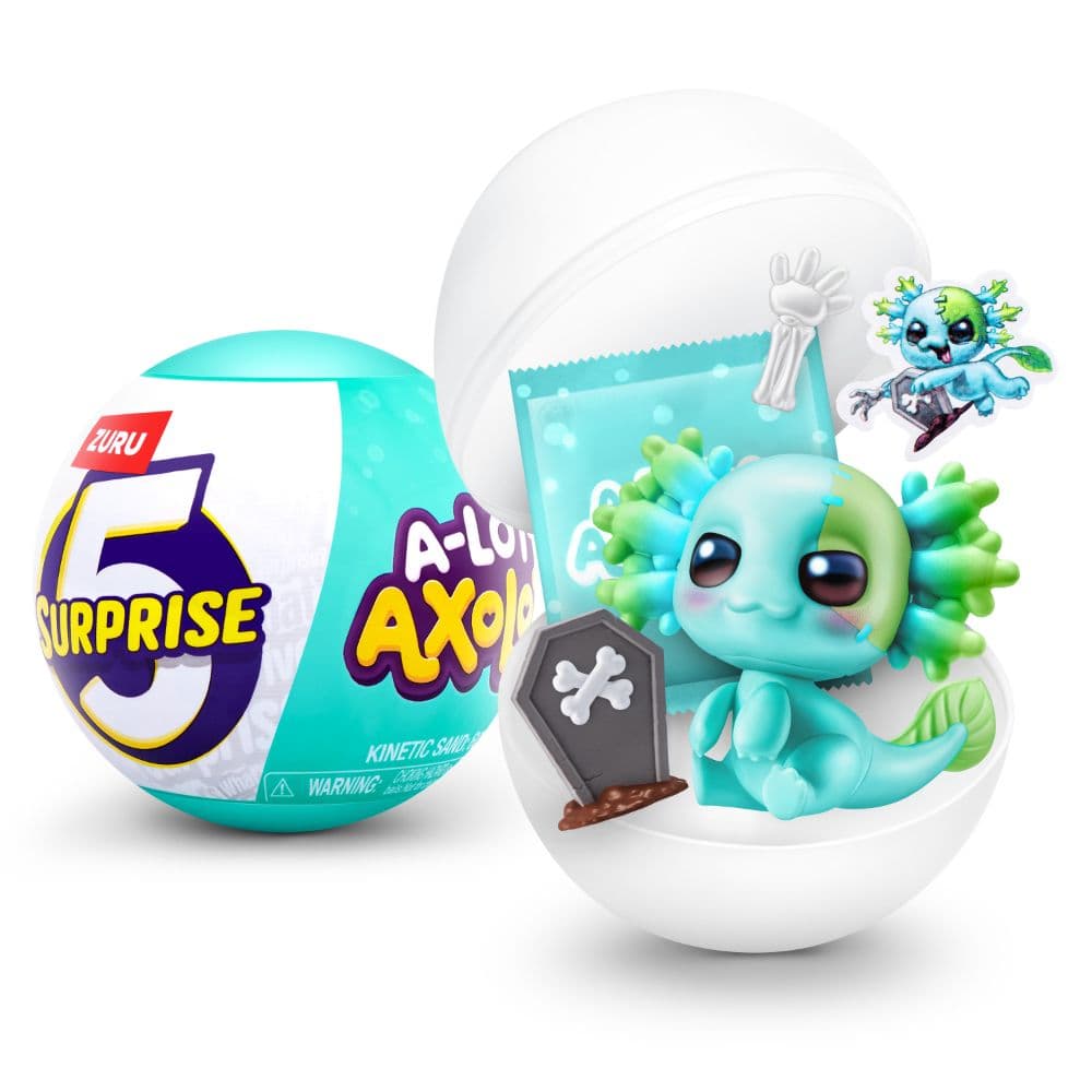 5 Surprise A-Lot-A Axolotls Series 1