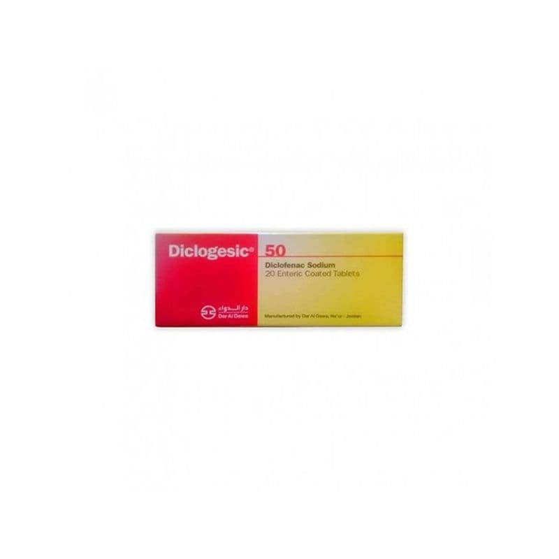 Diclogesic 50 Mg Tab 20 S