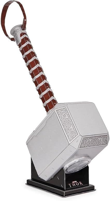 4D Build Puzzle Marvel Mjolnir Hammer With 87Pcs