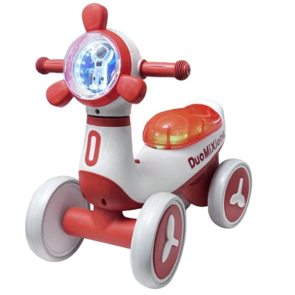 Smart Balance Bike With Light & Sound - Red (999-R)