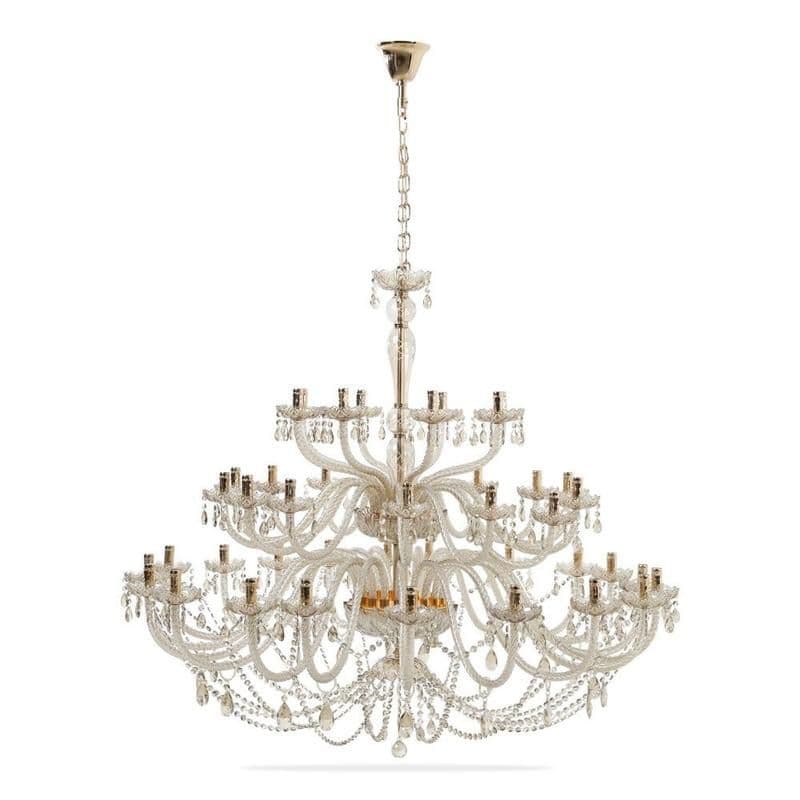 Chandelier, French Gold & Cognac Â€“ 144X183 Cm