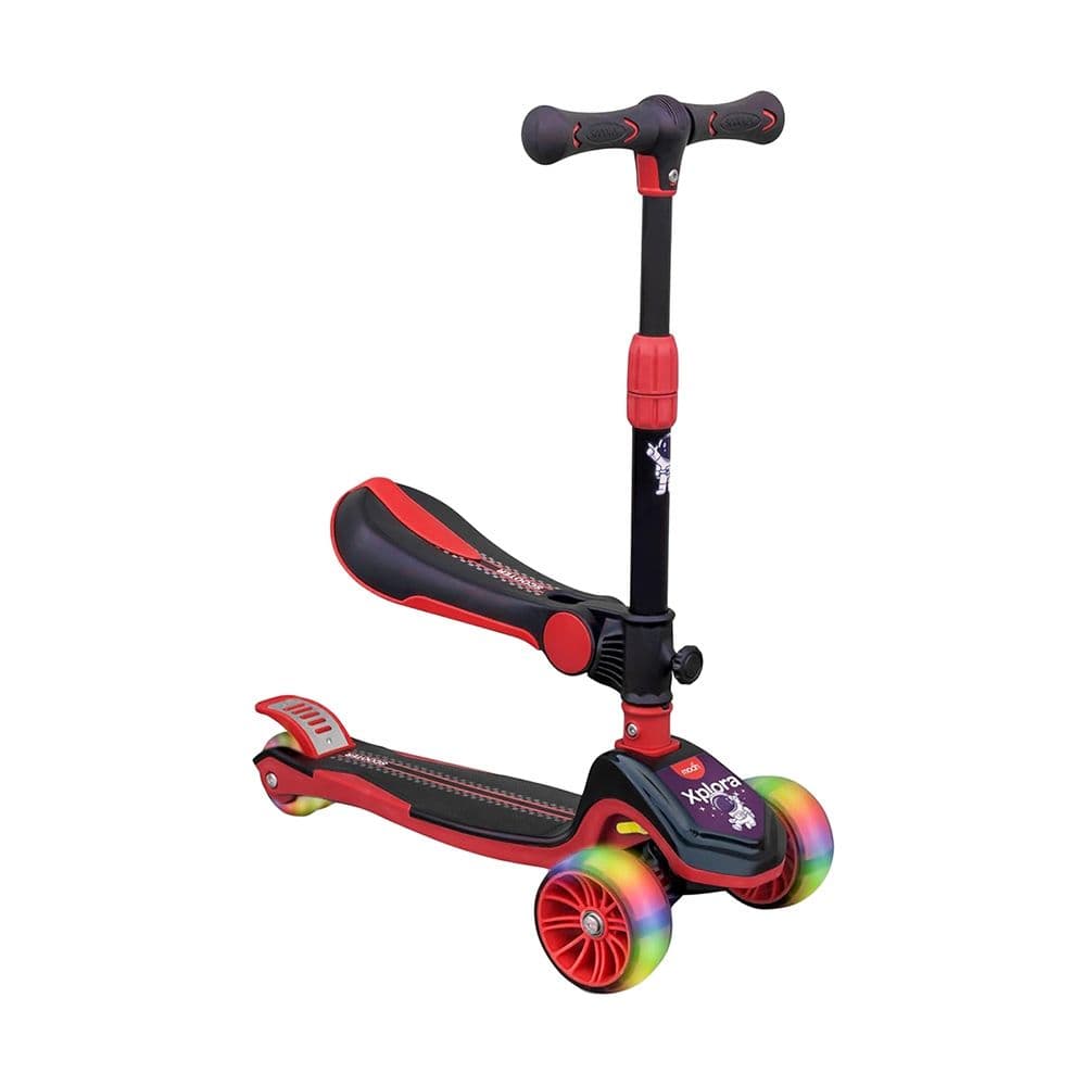 Moon Xplora Baby Scooter With Seat- Red