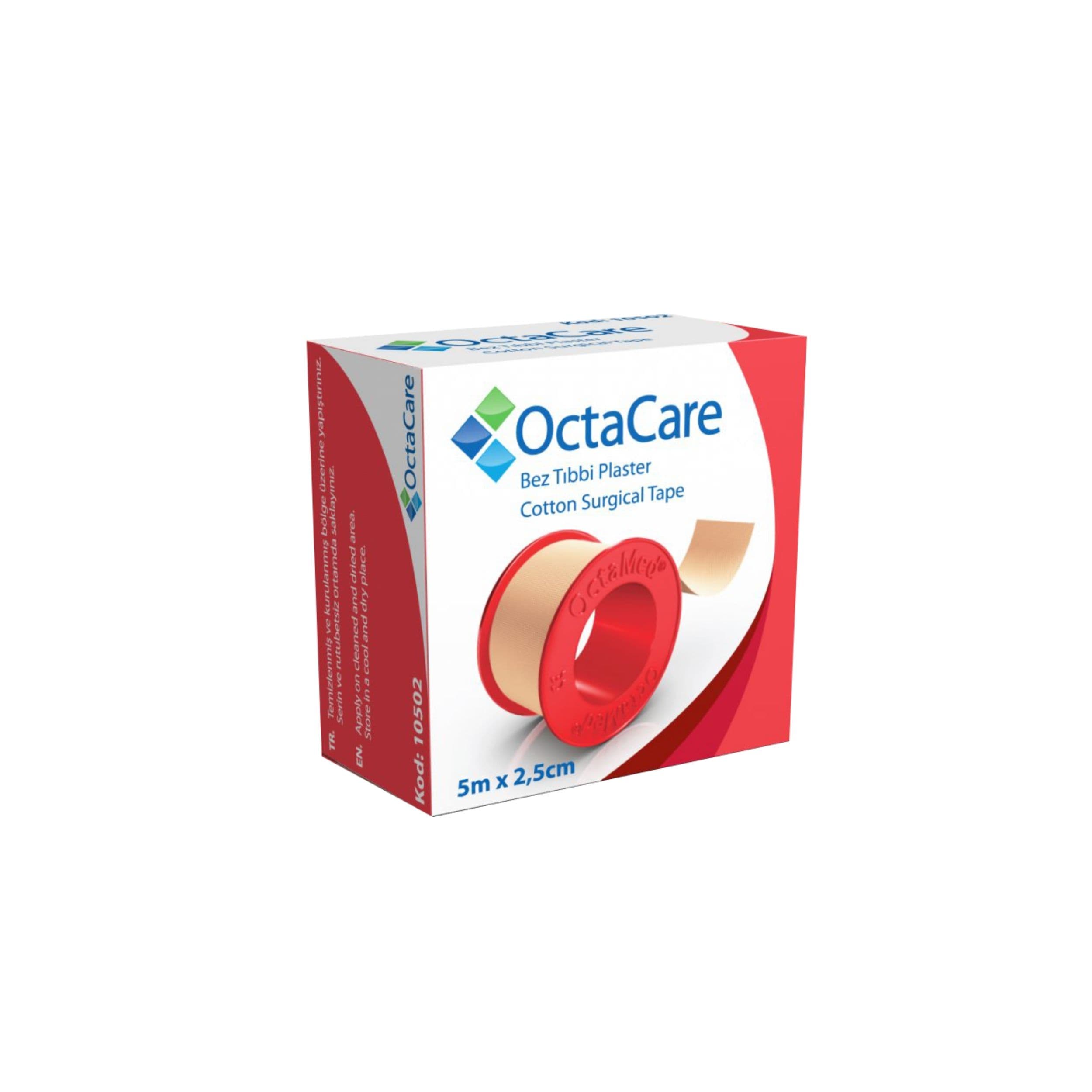 Octacare 10502 Cotton Surgical Tape 5Mx2,5Cm
