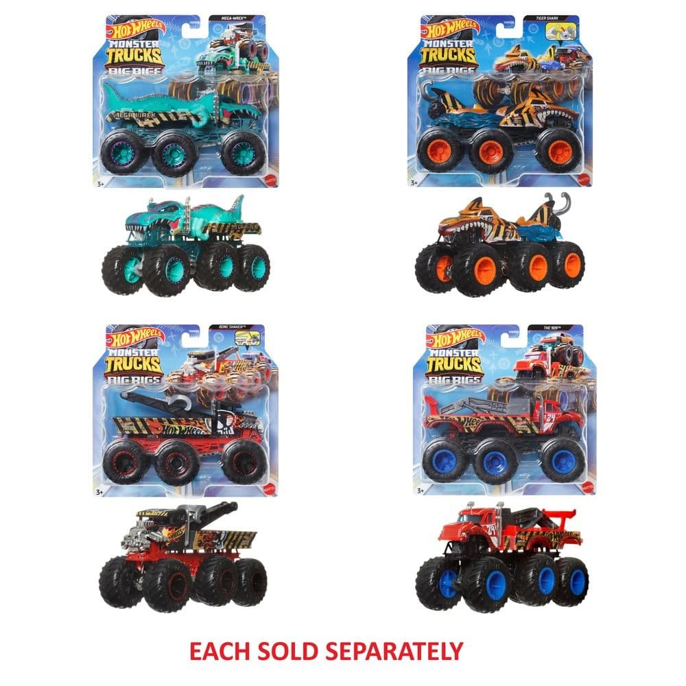 Mattel Hot Wheels Monster Rigs 1:64 Assorted​