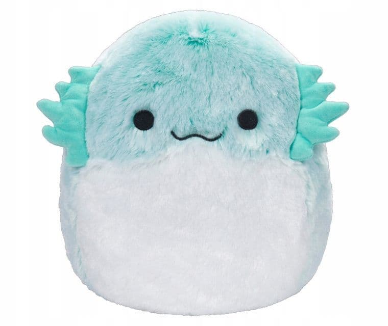 Squishmallow 12Inch Fuzzamallow Flannery Teal Dragon Plush Toys