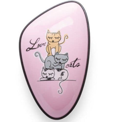 Dessata Print Love Cats Hair Brush  1 PC